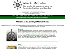 Tablet Screenshot of markdefrates.com